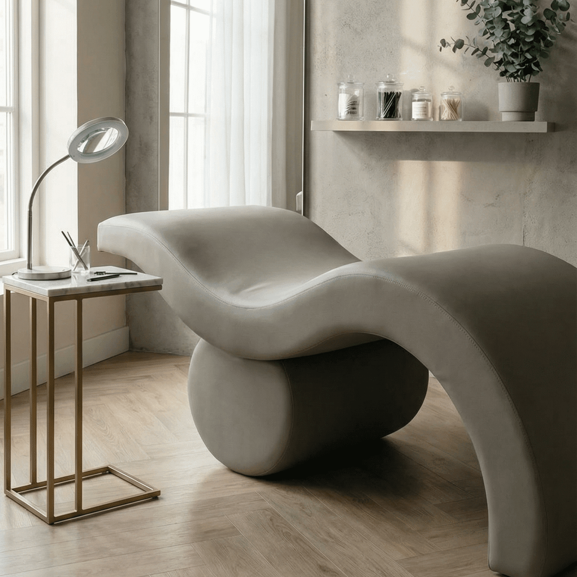 How to Furnish a Salon Suite Without Wasting Money on the Wrong Things - Plush + Oak