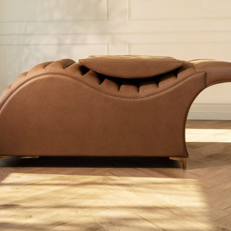 Curve Adjust Conversion Pillow - Plush + Oak (start) (tobacco) #color_tobacco