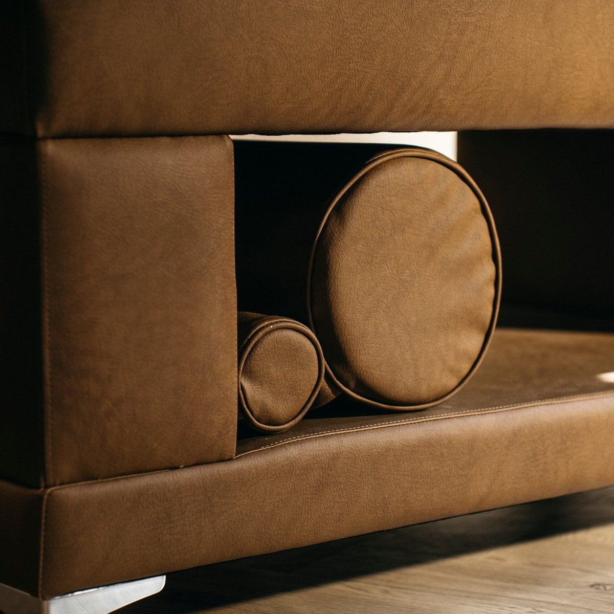 Charlie Bolster Set - Plush + Oak (start) (tobacco) #color_tobacco