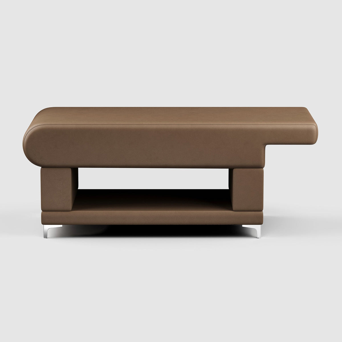 Charlie Flat — Lash Bed by Plush + Oak, #color_cappuccino