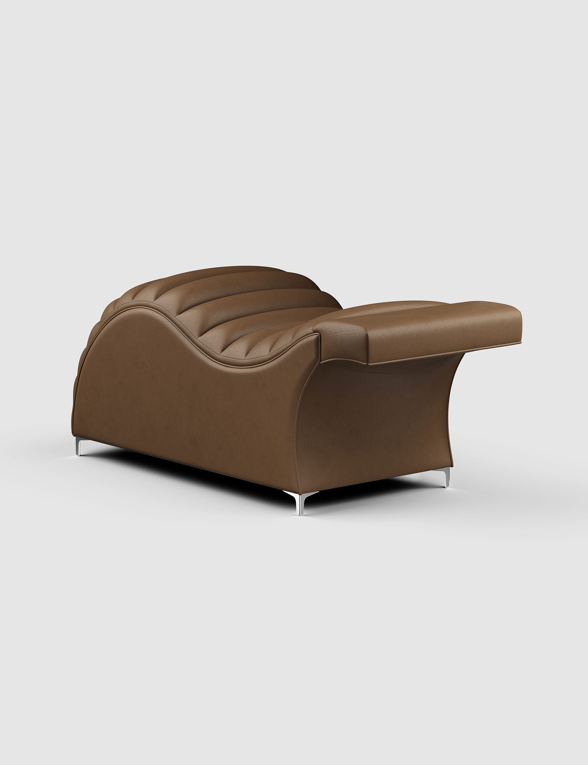 Edda Cloud® in Cavaletti Vegan Leather - Plush + Oak (Tobacco)#color_tobacco