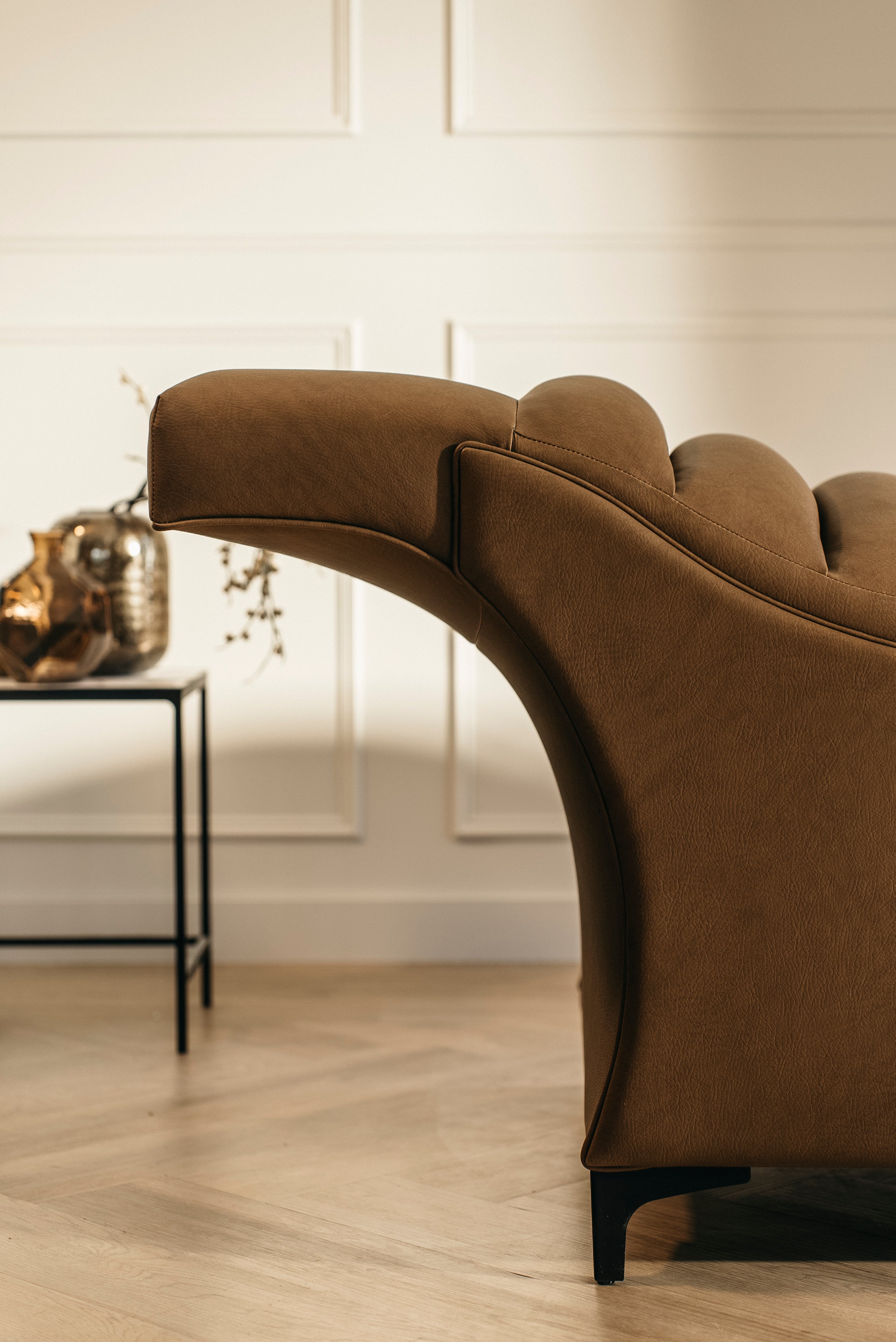 (start), Edda Cloud — Lash Bed by Plush + Oak, #color_tobacco