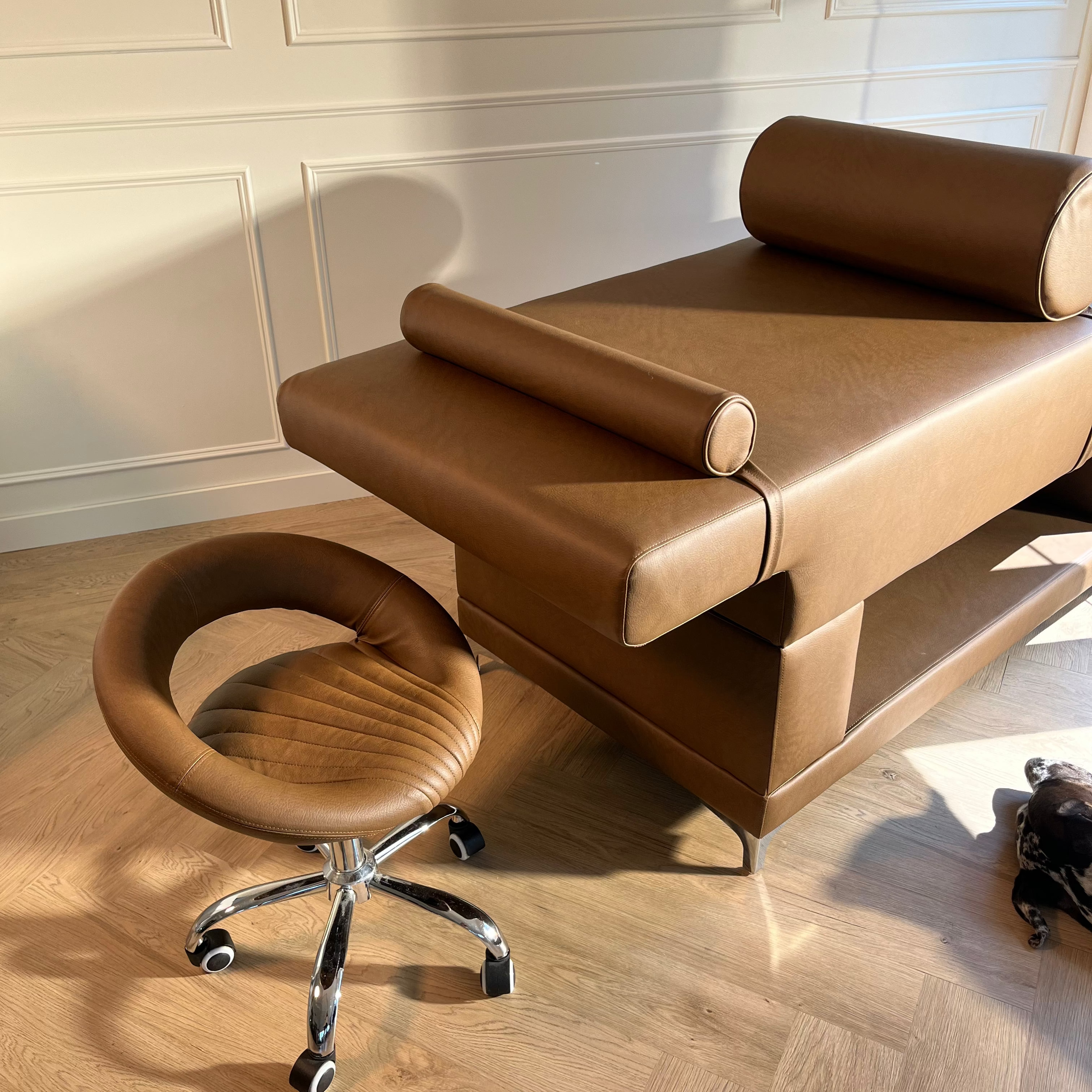 Charlie Ergonomic Flat Bed (start) (tobacco) #color_tobacco