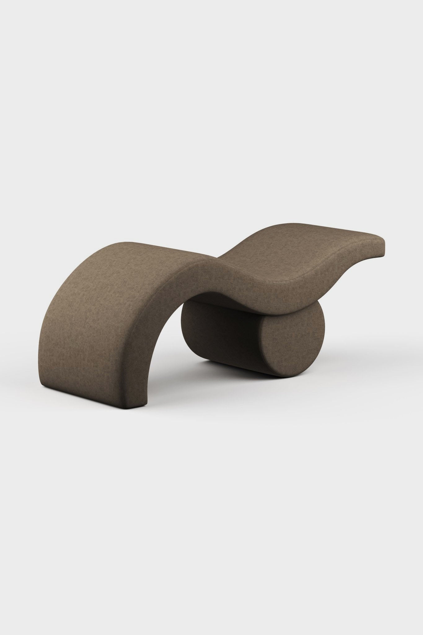 Brynn® Ergonomic in Duralinen - Plush + Oak (Bark)