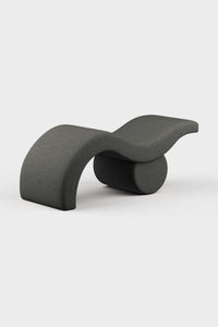 Brynn® Ergonomic in Duralinen - Plush + Oak (Gunmetal)