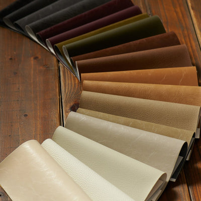 Cavaletti vegan leather swatches