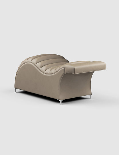 Edda Cloud® in Cavaletti Vegan Leather - Plush + Oak (Fawn)#color_fawn