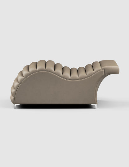 Edda Cloud® in Cavaletti Vegan Leather - Plush + Oak (Fawn)#color_fawn