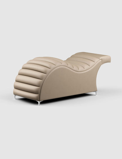 Edda Cloud® in Cavaletti Vegan Leather - Plush + Oak (Sand)#color_sand