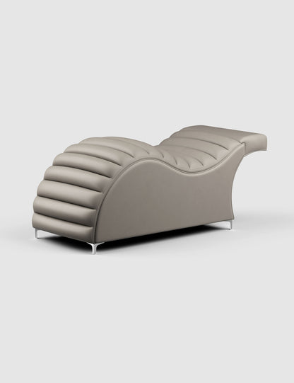 Edda Cloud® in Cavaletti Vegan Leather - Plush + Oak (Stone)#color_stone