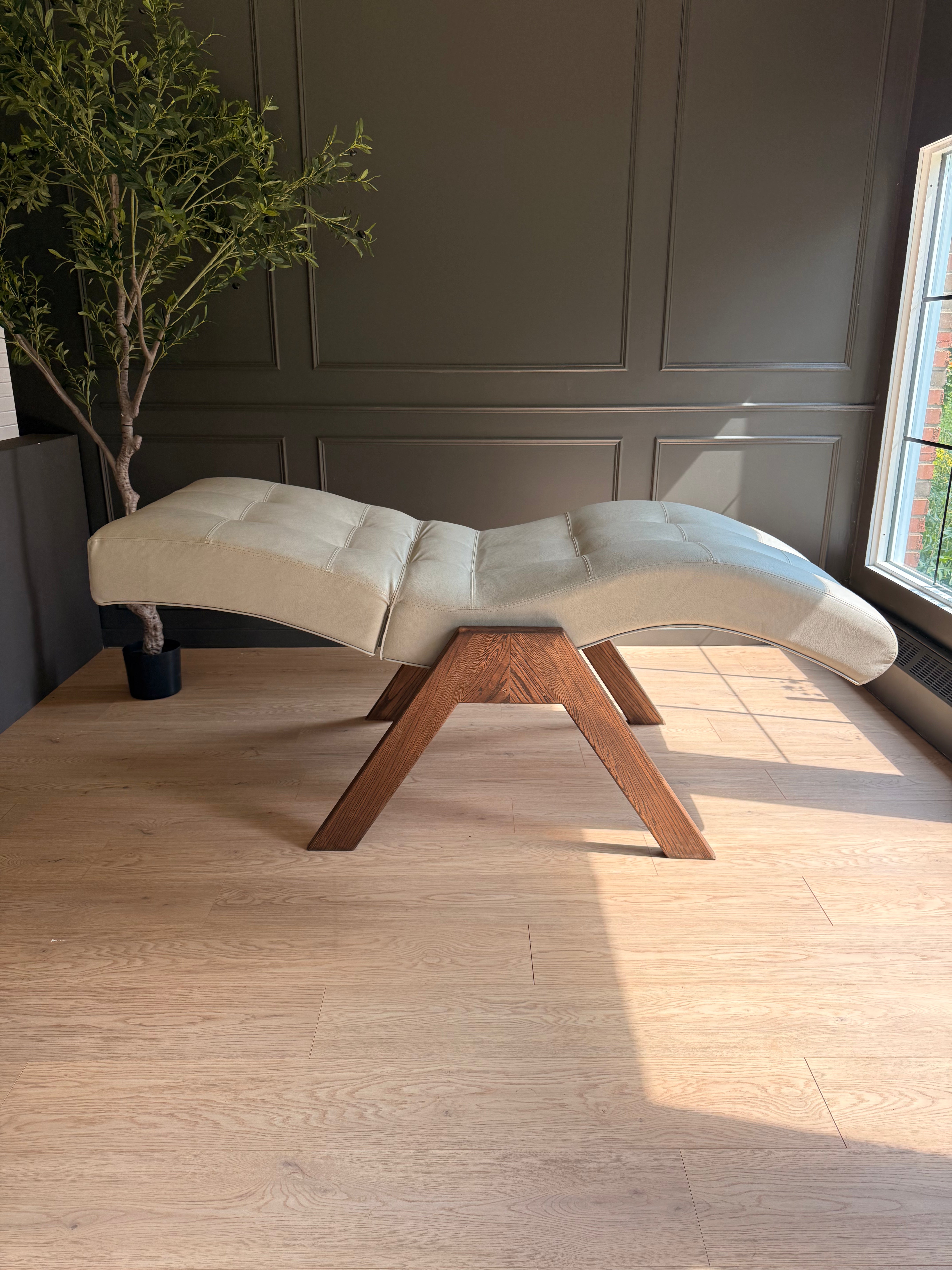 Ready to Ship - Prototype Charleston Oak Lounger