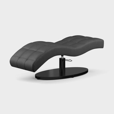 Vera 360® Curved Beauty Bed with Swivel (Matte Black)