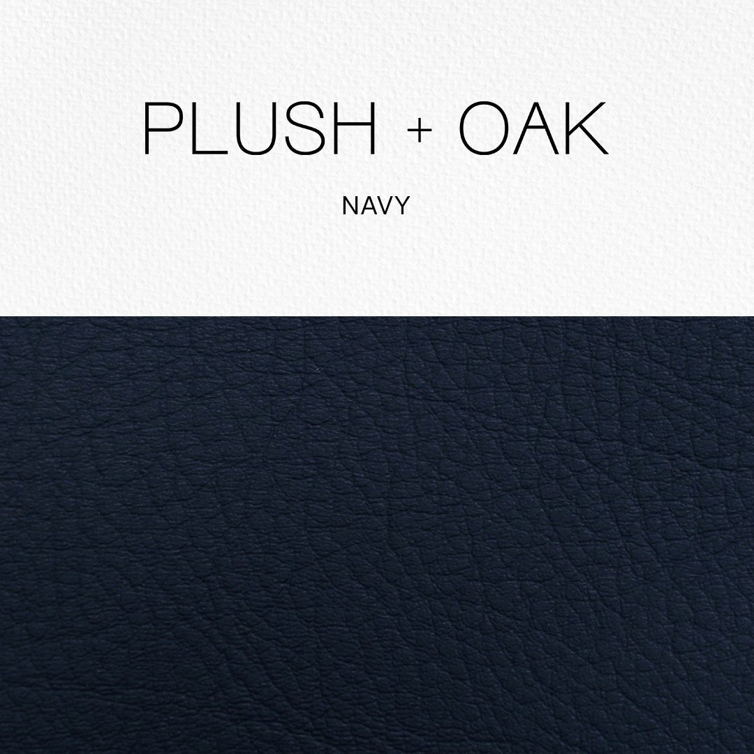 Navy - Plush + Oak